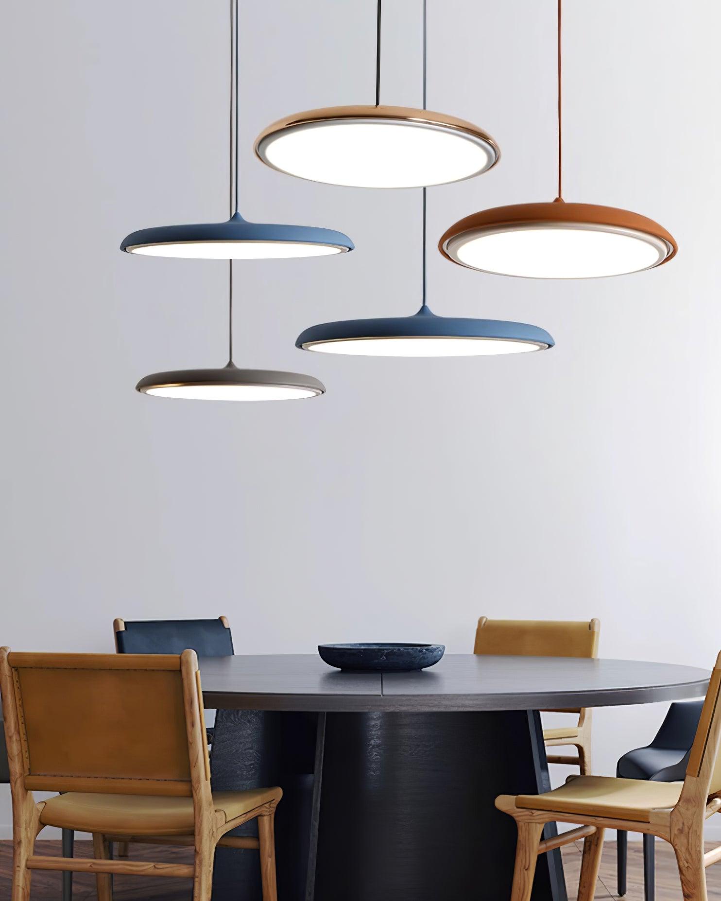 Hänglampa Macaron – Modern LED Belysning för Matsal, Justerbar Höjd, Flera Färger och Storlekar 4