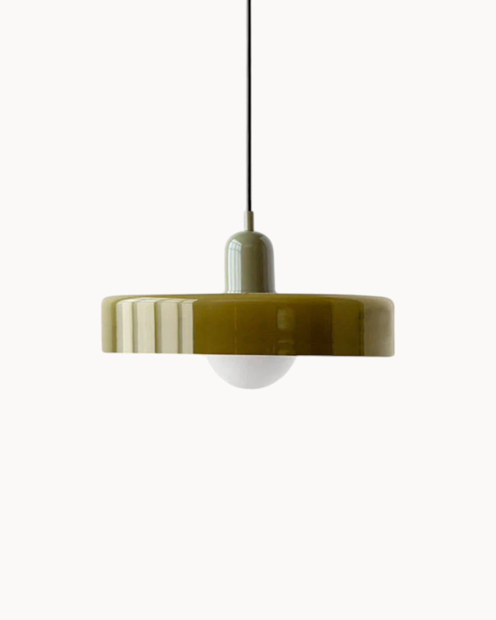 Justerbar Pendellampa i Glas med Varm LED-belysning – Elegant Design för Matsal och Kaféer 6