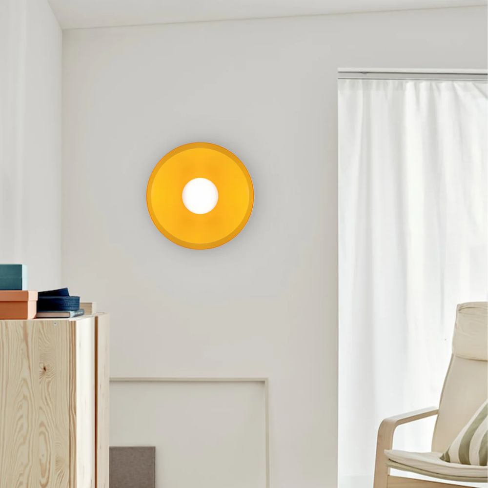 Vägglampa i Minimalistisk Design – Mångsidig Sänglampa Vägg eller Badrumslampa för Inomhusbruk i Olika Färger 7