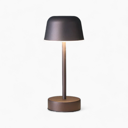 Bärbar Bordslampa med Justerbar Glöd – Uppladdningsbar och Energieffektiv Batteridriven Bordslampa 12 cm Diameter 10