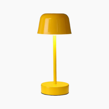 Bärbar Bordslampa med Justerbar Glöd – Uppladdningsbar och Energieffektiv Batteridriven Bordslampa 12 cm Diameter 12