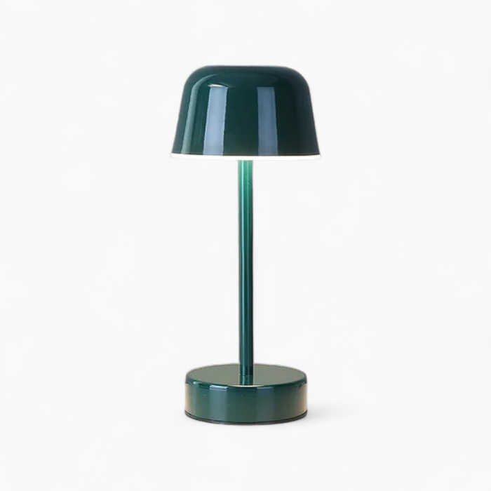 Bärbar Bordslampa med Justerbar Glöd – Uppladdningsbar och Energieffektiv Batteridriven Bordslampa 12 cm Diameter 9
