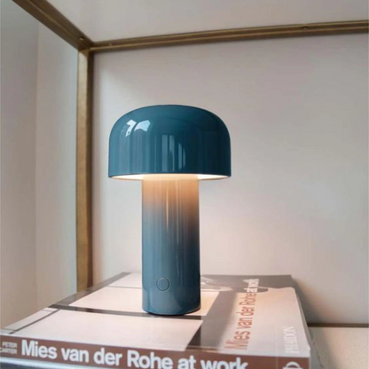 Bordslampa Batteri med Trådlös Funktion och Svampdesign – Liten och Bärbar Bordslampa för Mysiga Hörn 4