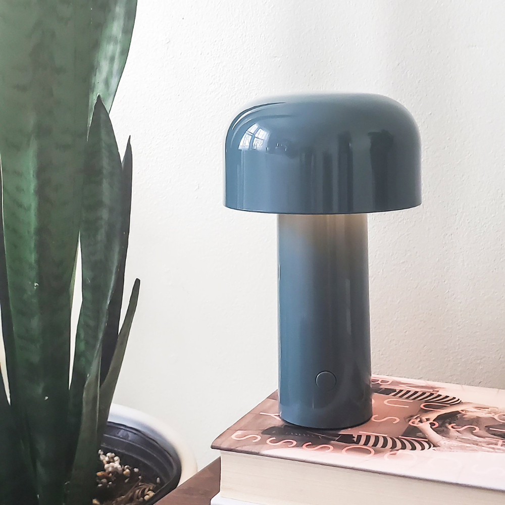 Bordslampa Batteri med Trådlös Funktion och Svampdesign – Liten och Bärbar Bordslampa för Mysiga Hörn 5