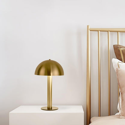 Bordslampa Svampformad Design – Elegant Belysning för Hemmet, Dimmerkompatibel, 30 cm Diameter, Vit, Blå, Koppar 5