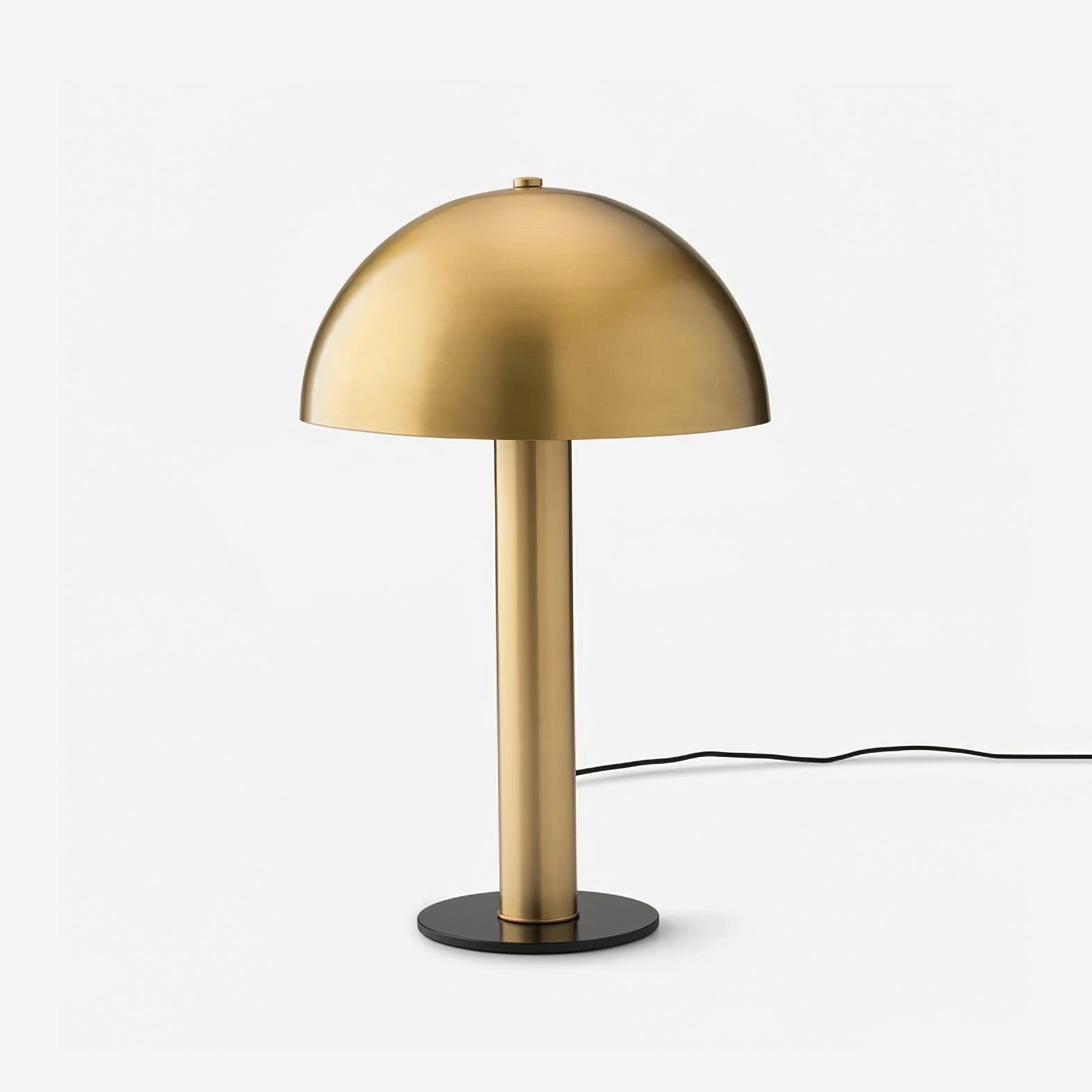 Bordslampa Svampformad Design – Elegant Belysning för Hemmet, Dimmerkompatibel, 30 cm Diameter, Vit, Blå, Koppar 9