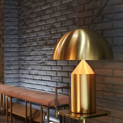 Bordslampa i Metall med Geometrisk Design – Modern Liten Bordslampa för Inredning och Belysning 5