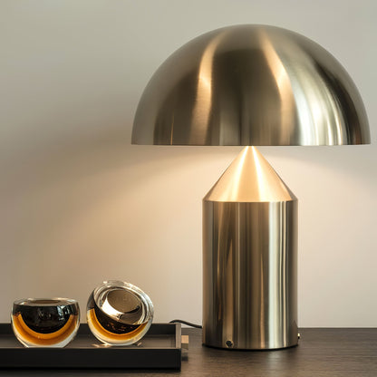 Bordslampa i Metall med Geometrisk Design – Modern Liten Bordslampa för Inredning och Belysning 7