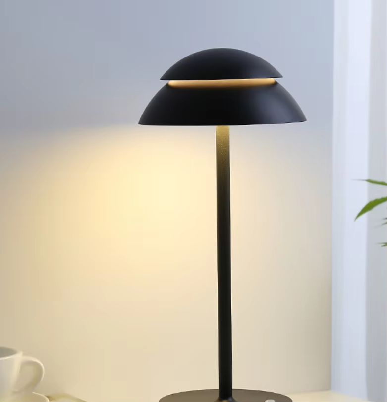 Bordslampa med Touch Control och Steglös Dimming – Batteridriven Elegant Varmvit Belysning 7