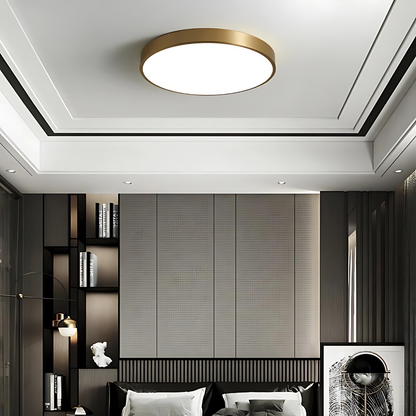Dekorativ Taklampa i Svart och Guld med LED Belysning – Elegant Design för Vardagsrum och Sovrum 5