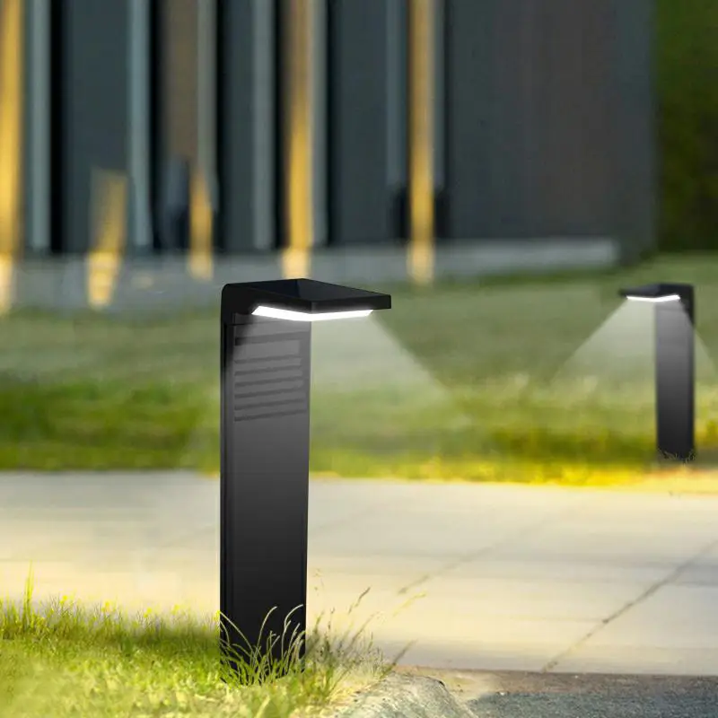 Elegant Solcellsdriven Trädgårdslampa med LED – Hållbar Utomhusbelysning, Varm Vit Ljus, Enkel Installation 3