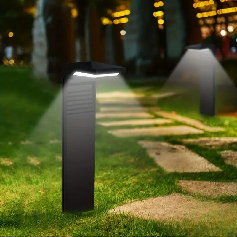 Elegant Solcellsdriven Trädgårdslampa med LED – Hållbar Utomhusbelysning, Varm Vit Ljus, Enkel Installation 4