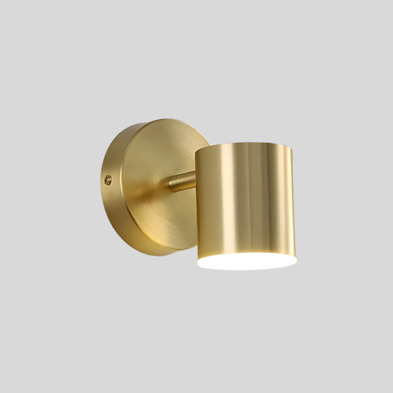 Elegant Svart Vägglampa i Skandinavisk Design – Kompakt LED Sänglampa för Badrum och Inomhusbruk 0