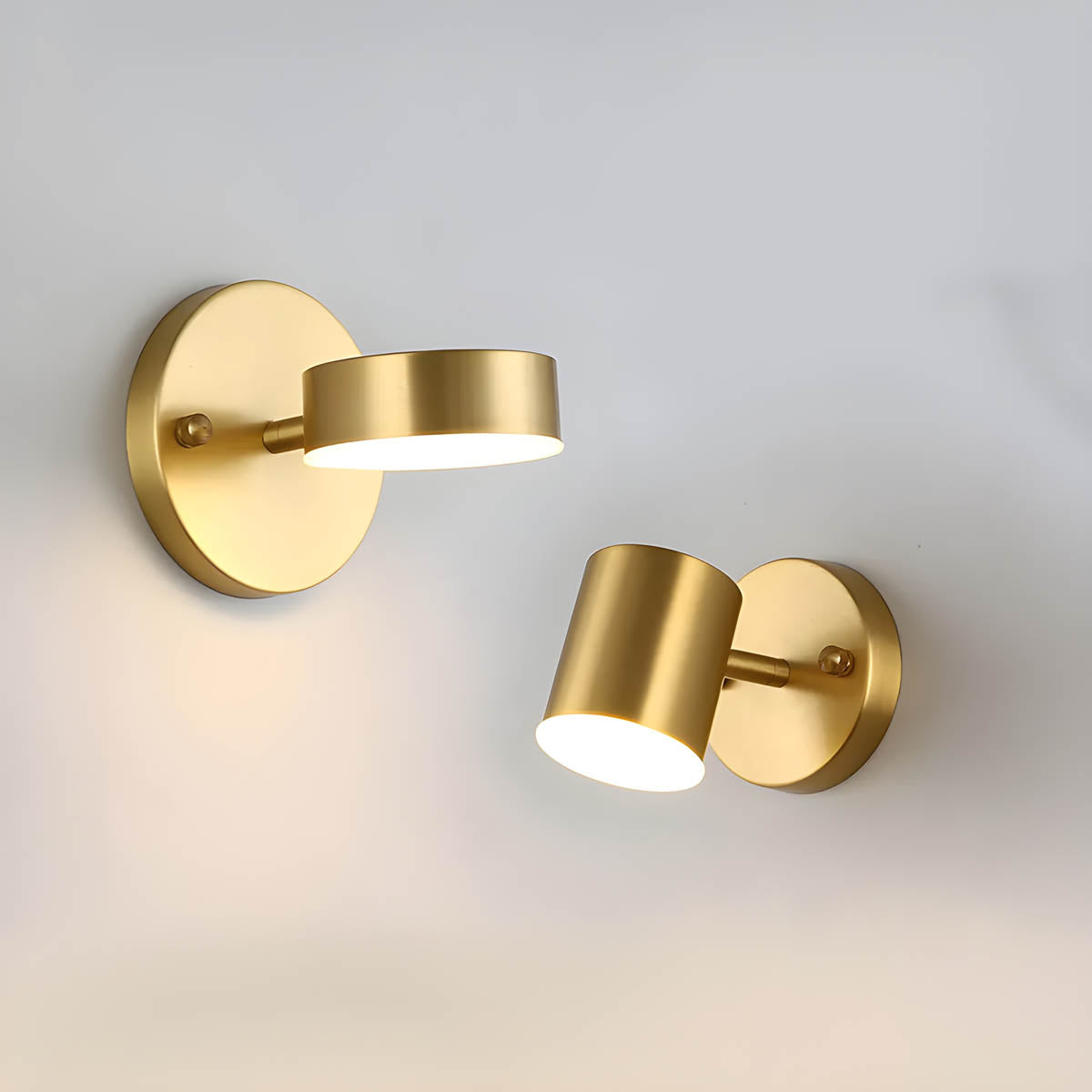 Elegant Svart Vägglampa i Skandinavisk Design – Kompakt LED Sänglampa för Badrum och Inomhusbruk 1