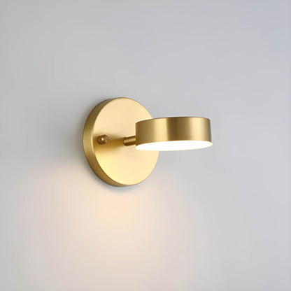 Elegant Svart Vägglampa i Skandinavisk Design – Kompakt LED Sänglampa för Badrum och Inomhusbruk 4