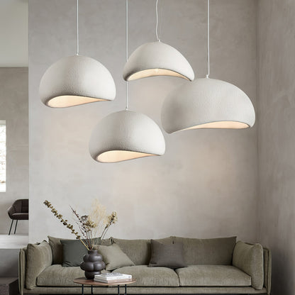 Hängande Lampa i Molnform – Justerbar Taklampa för Inredning, Fuktresistent och Kompatibel med LED/Edison, 30-40 cm 2