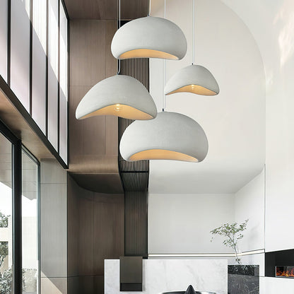 Hängande Lampa i Molnform – Justerbar Taklampa för Inredning, Fuktresistent och Kompatibel med LED/Edison, 30-40 cm 6