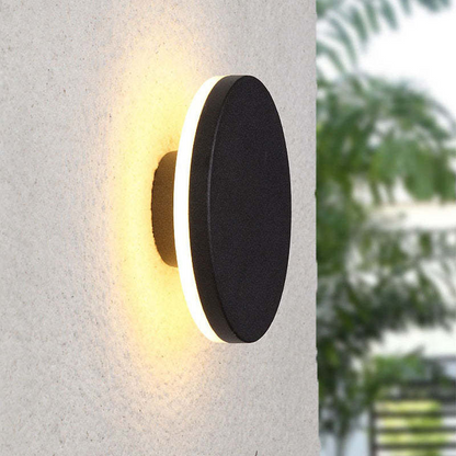 Minimalistisk LED Utomhuslampa – Väderbeständig Fasadbelysning för Terrass och Ingång, Enkel Installation 0