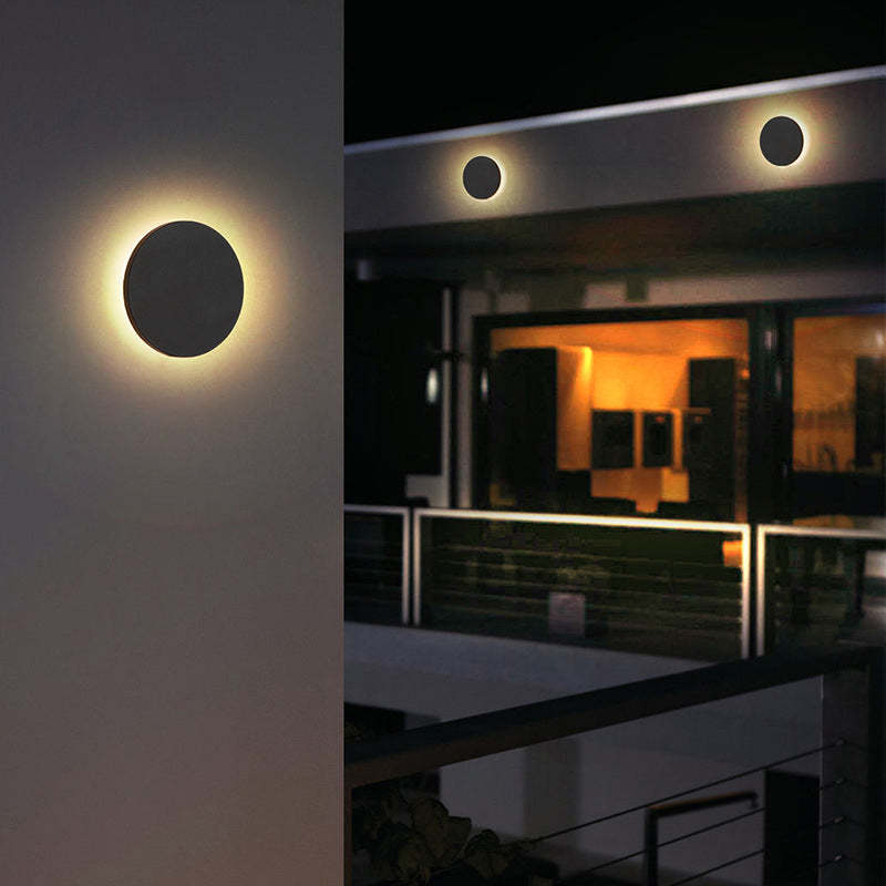 Minimalistisk LED Utomhuslampa – Väderbeständig Fasadbelysning för Terrass och Ingång, Enkel Installation 1