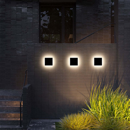 Minimalistisk LED Utomhuslampa – Väderbeständig Fasadbelysning för Terrass och Ingång, Enkel Installation 6