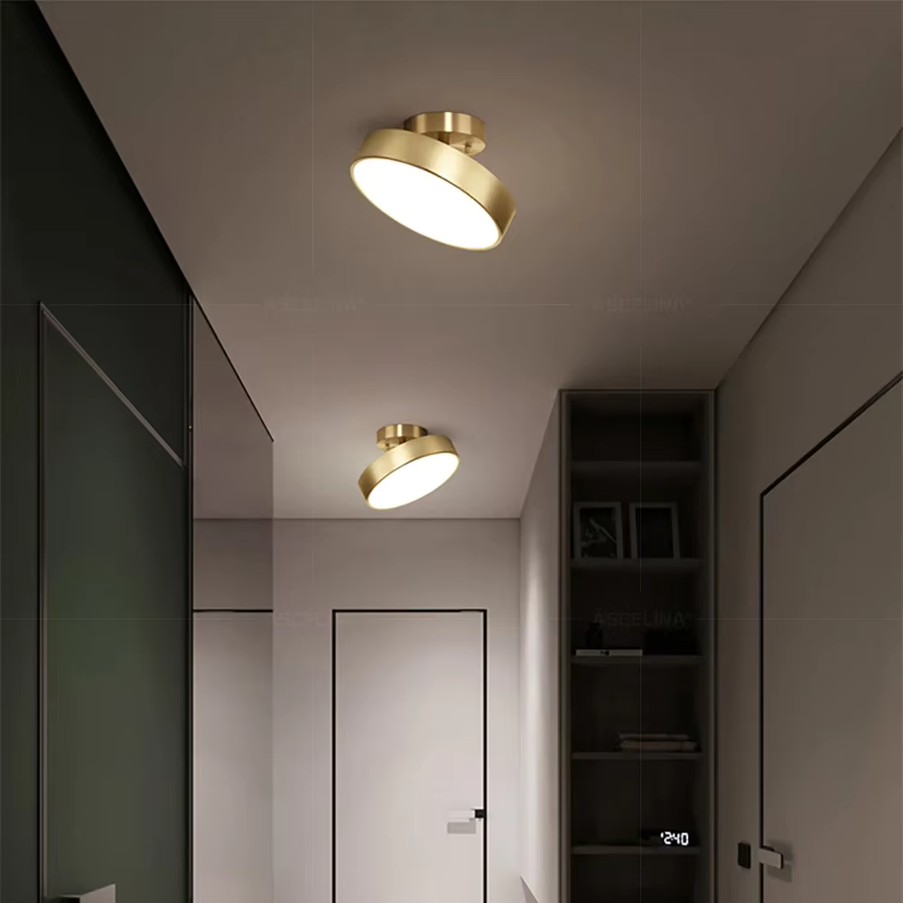 Modern Ljusfixtur i Vit och Guld för Elegant Hem Belysning – Varmt Ljusskapande Design, Väggmonterad 30 cm 1