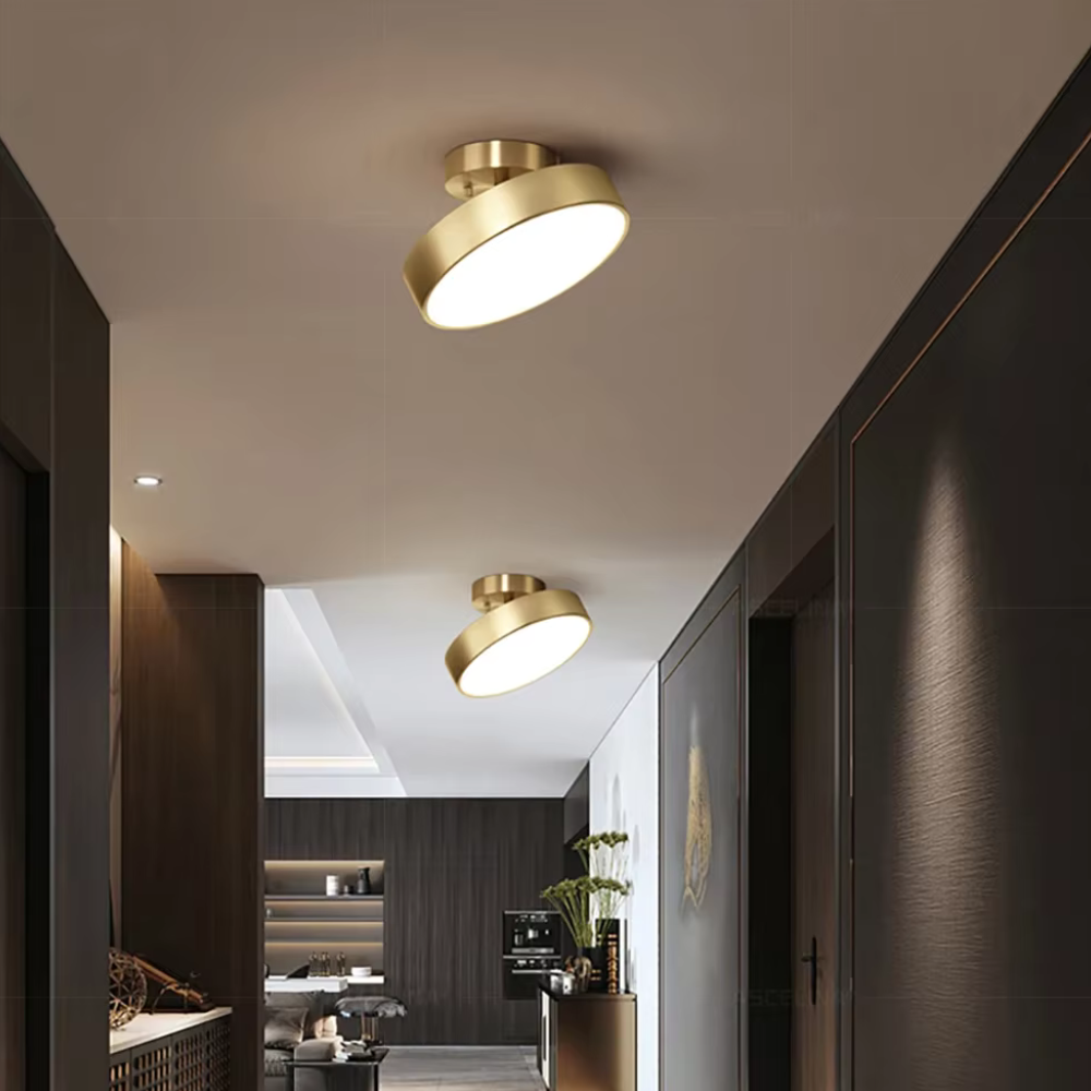 Modern Ljusfixtur i Vit och Guld för Elegant Hem Belysning – Varmt Ljusskapande Design, Väggmonterad 30 cm 2