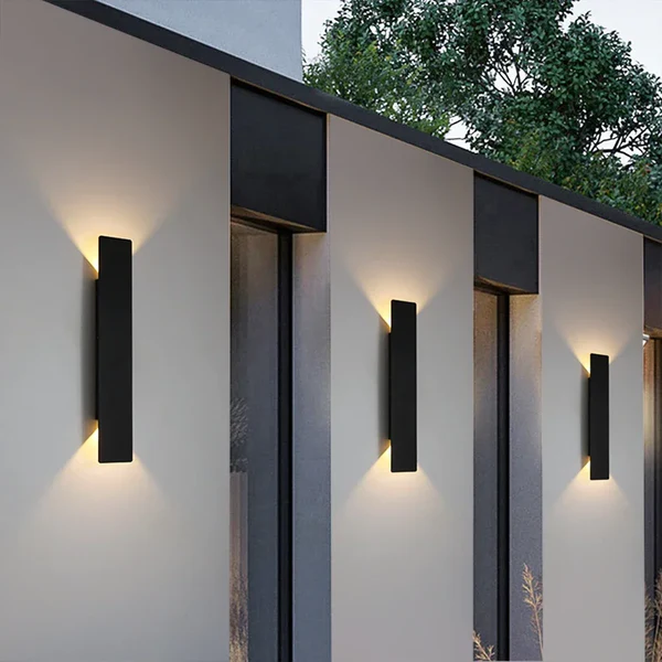 Utomhusvägglampa med LED, Väderbeständig och Energieffektiv – Modern Design för Trädgård och Terrass 0