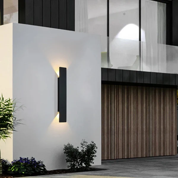 Utomhusvägglampa med LED, Väderbeständig och Energieffektiv – Modern Design för Trädgård och Terrass 4