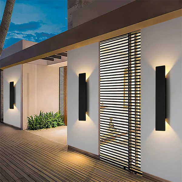 Utomhusvägglampa med LED, Väderbeständig och Energieffektiv – Modern Design för Trädgård och Terrass 5