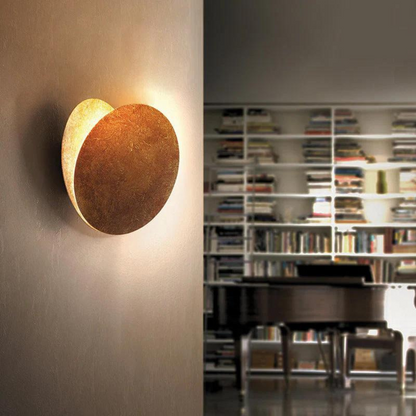 Vägglampa Svart med Månfasdesign – Elegant Inomhusbelysning för Mysig Atmosfär 3