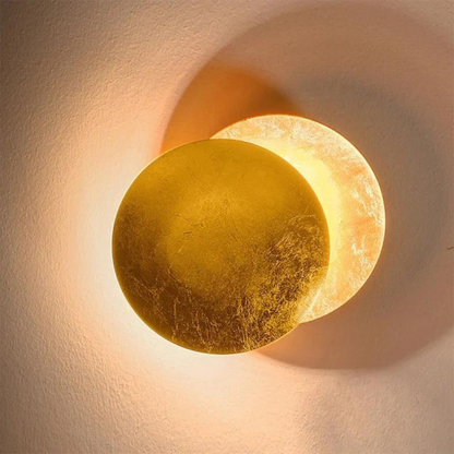 Vägglampa Svart med Månfasdesign – Elegant Inomhusbelysning för Mysig Atmosfär 4