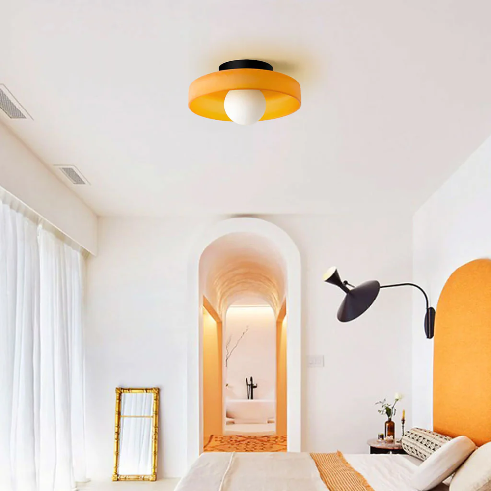 Vägglampa i Minimalistisk Design – Mångsidig Sänglampa Vägg eller Badrumslampa för Inomhusbruk i Olika Färger 3