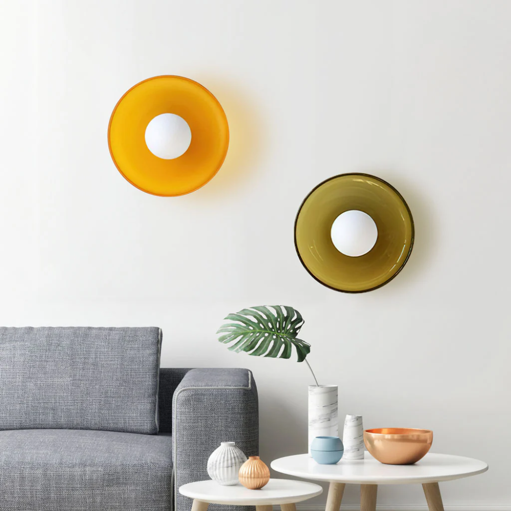 Vägglampa i Minimalistisk Design – Mångsidig Sänglampa Vägg eller Badrumslampa för Inomhusbruk i Olika Färger 5