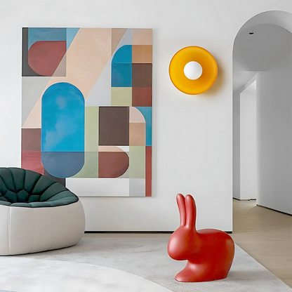 Vägglampa i Minimalistisk Design – Mångsidig Sänglampa Vägg eller Badrumslampa för Inomhusbruk i Olika Färger 8